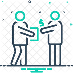 Barzahlung bei Lieferung  Symbol