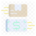 Nachnahme Box Geld Symbol