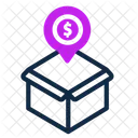 Nachnahme Lieferung Zahlung Symbol