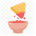 Nacho Sauce Nacho Dip Snack Dip Icon