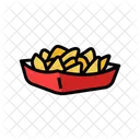 Nachos Fast Food Icon