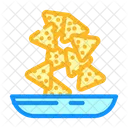 Nachos Fast Food Icon