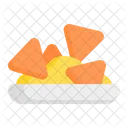 Nachos Chips Snack Icon