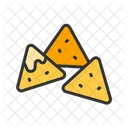 Nachos Food Snack Icon
