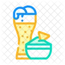 Nachos And Beer Nachos Beer Icon