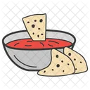 Mexican Dish Mexican Cuisine Nachos Chips Icon