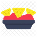 Nachos Food Snacks Icon