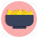 Nachos Food Snacks Icon