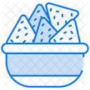 Nachos Snack Comida Rapida Icono