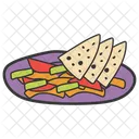 Mexican Food Mexican Dish Nachos Icon