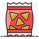 Nachos Nachos Packet Snack Icon