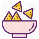 Nachos Tortilla Chips Food Icon