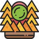 Nachos Mexican Food Icon