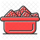 Nachos Guacamole Snack Icon