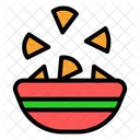 Nachos Food Snack Icon