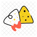 Nachos Tortilla Chips Tortilla Snacks Icon
