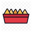 Nachos Guacamole Food And Restaurant Icon
