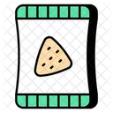 Nachos Packet Snack Food Icon