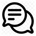 Nachricht Dialog Gesprach Icon
