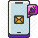 Nachricht Smartphone SMS Symbol