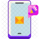Nachricht Smartphone SMS Symbol
