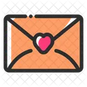 Nachricht Umschlag Ehe Symbol