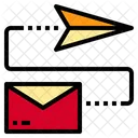 Gesendet Mail Ubertragung Symbol