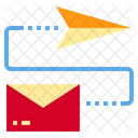 Gesendet Mail Ubertragung Symbol