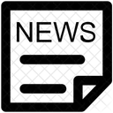 Nachrichten Zeitung Kommunikation Symbol