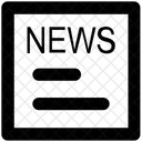Nachrichten Zeitung Kommunikation Symbol