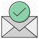 Nachricht Senden Mail Symbol