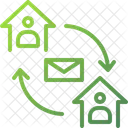 Nachricht von zu Hause  Symbol