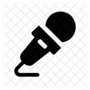 Nachrichten Mikrofon Tags  Symbol