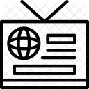 Nachrichtenaktualisierung  Symbol