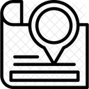 Nachrichtenkarte  Symbol