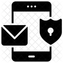 Nachrichtenschutz  Symbol