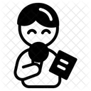 Nachrichtensprecher  Symbol