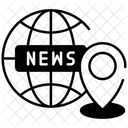 Nachrichtenstandort  Symbol