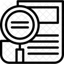 Nachrichtenuntersuchung  Symbol
