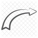 Weiter Pfeil Nach Rechts Pfeil Nach Vorne Pfeilspitze Symbol