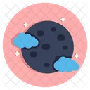 Nacht Nachtzeit Wettervorhersage Symbol
