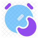 Nachtzeit Nacht Mond Symbol