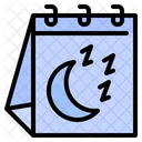 Schlaf Nacht Mond Icon