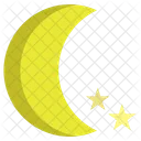 Nacht Mond Schlaf Symbol