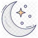 Nacht mond  Symbol