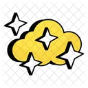 Nacht wolke  Symbol