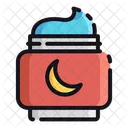 Nachtcreme Creme Nachtlotion Symbol