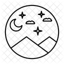 Nachthimmel  Symbol