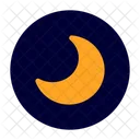 Nachtmodus Mond Schlafmodus Symbol