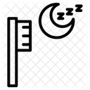 Abendroutine  Symbol